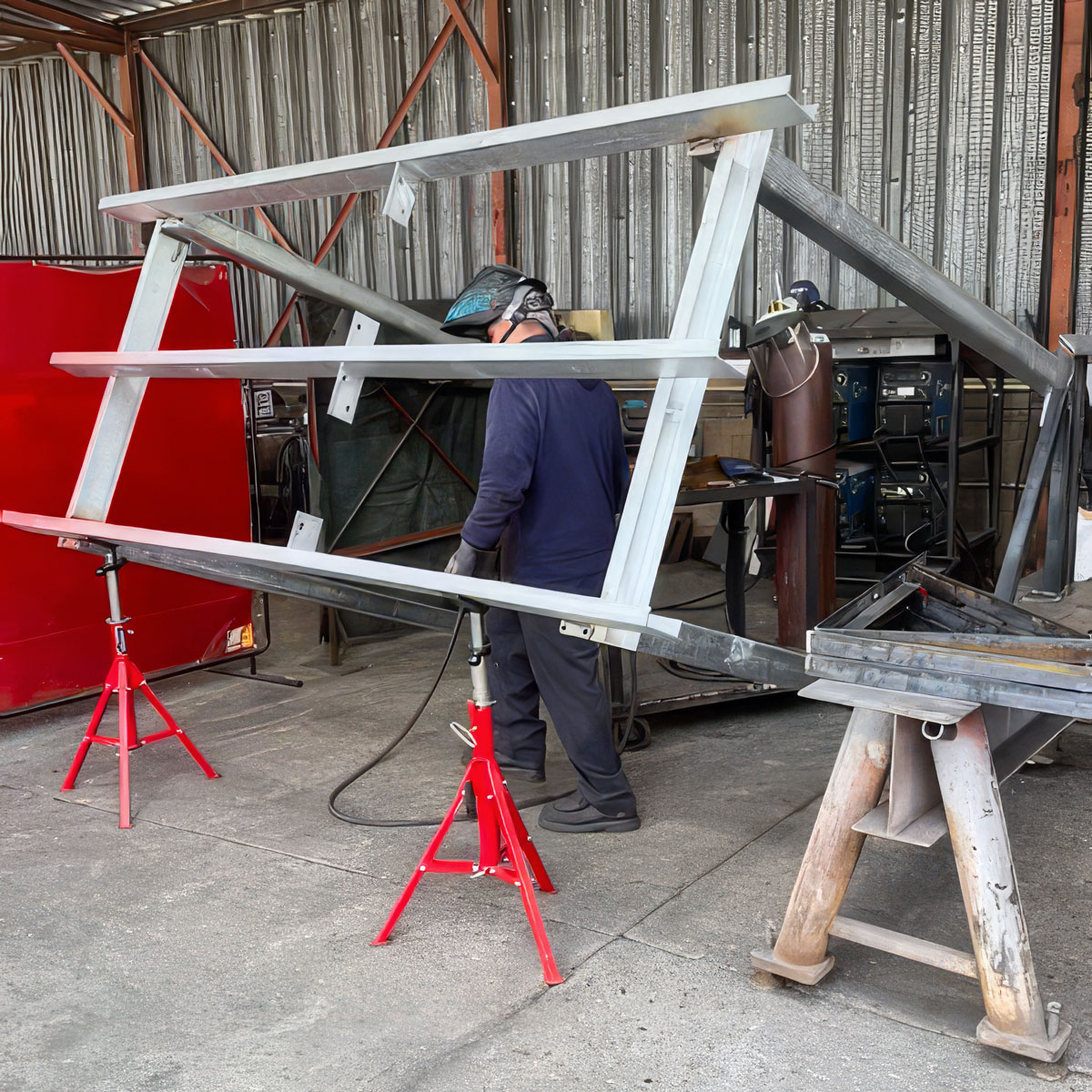 Our fabrication shop is a clear advantage